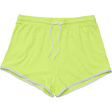 UPF50+ Contrast Piped Drawstring Swim Shorts