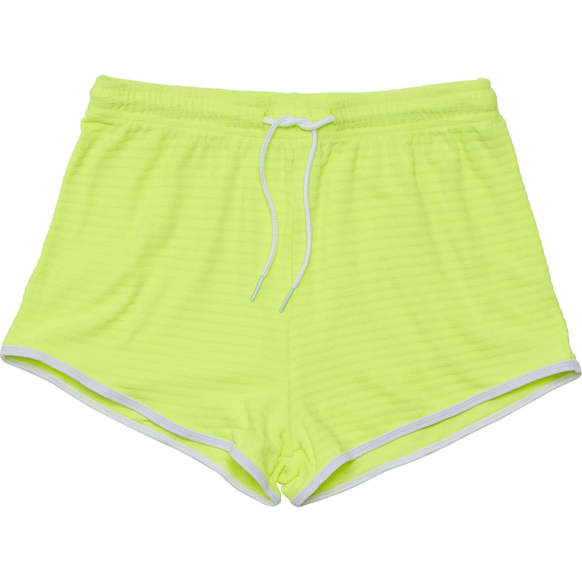 UPF50+ Contrast Piped Drawstring Swim Shorts