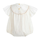 White Crown Romper