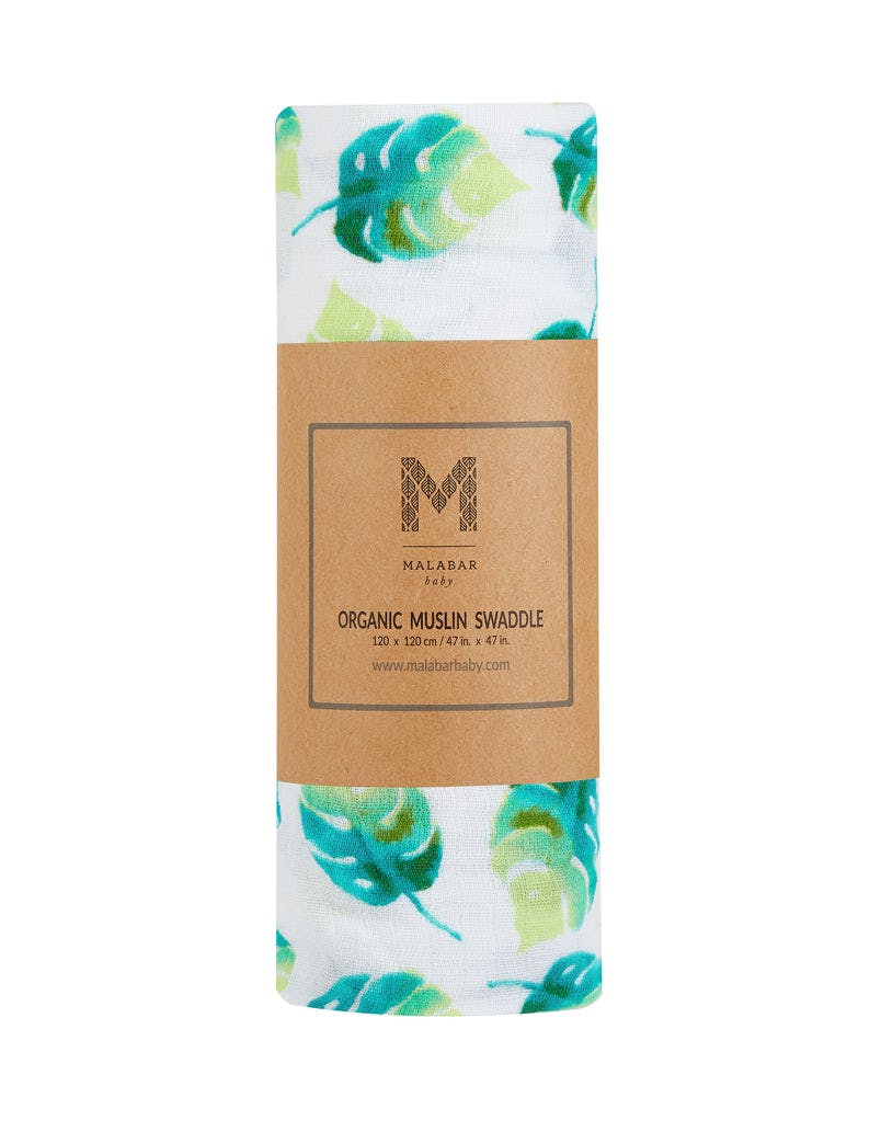 Organic Cotton Muslin Swaddle