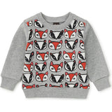 Badger & Baby Popover, Grey
