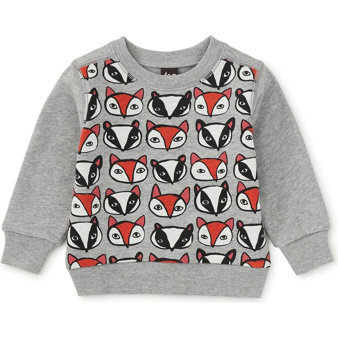 Badger & Baby Popover, Grey