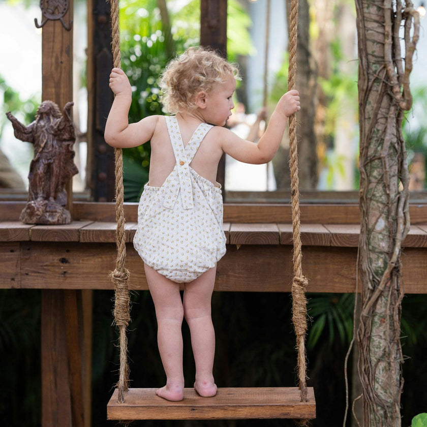 Baby Lemon Blossom Romper