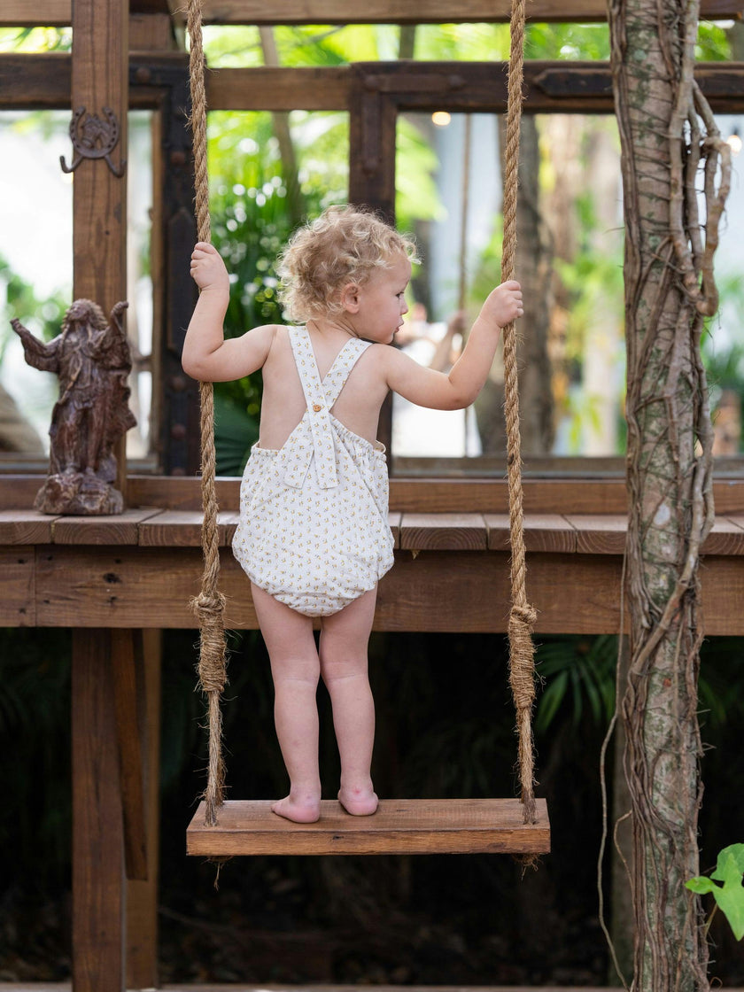Baby Lemon Blossom Romper