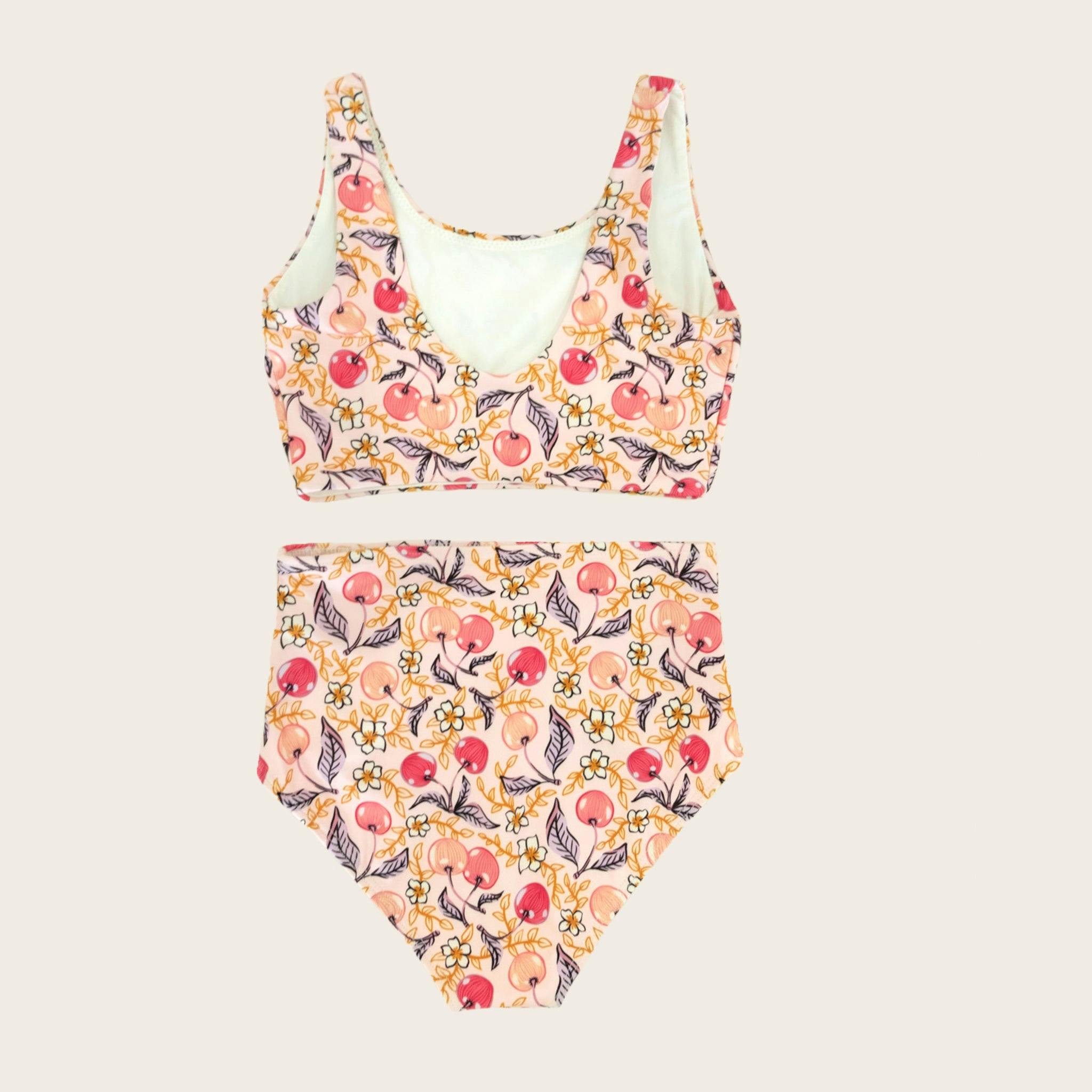 Santine Cherry Two Piece Tank