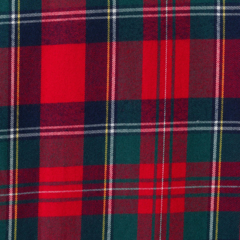 Kids 4-Piece Sweater Vest Set | Holiday Plaid