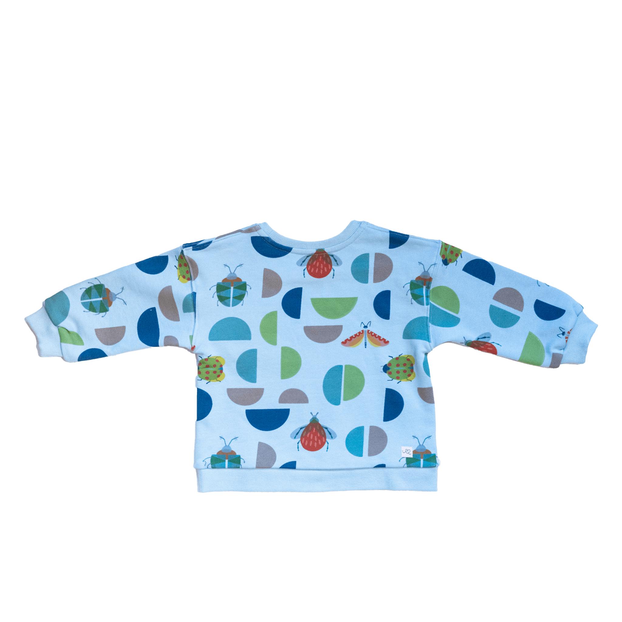 Kelsey Print Long Sleeve Pocket Sweatshirt