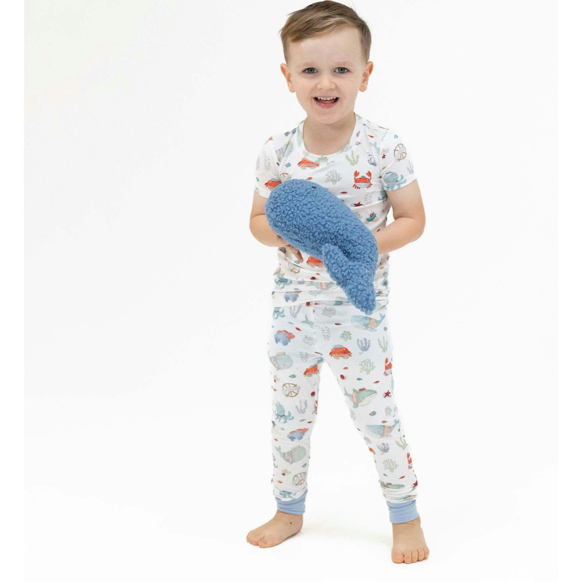 Sailor Sea Creatures - Short Sleeve Loungewear Set