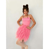 Pink Diamonds and Pearls Dress Pink