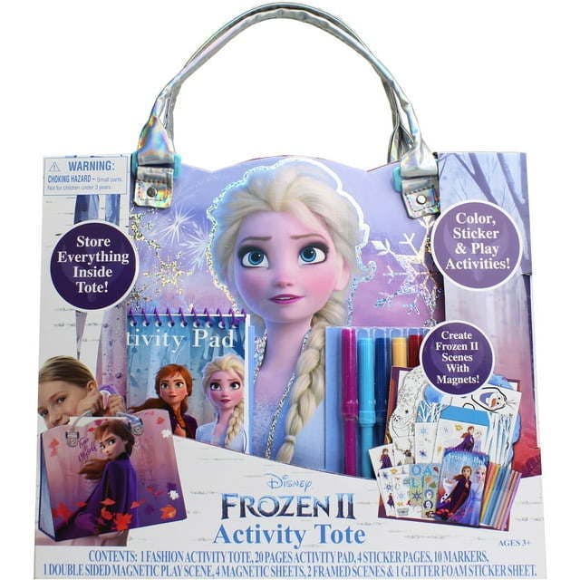 Frozen 2 Activity Tote w/ 20 Activity Pages