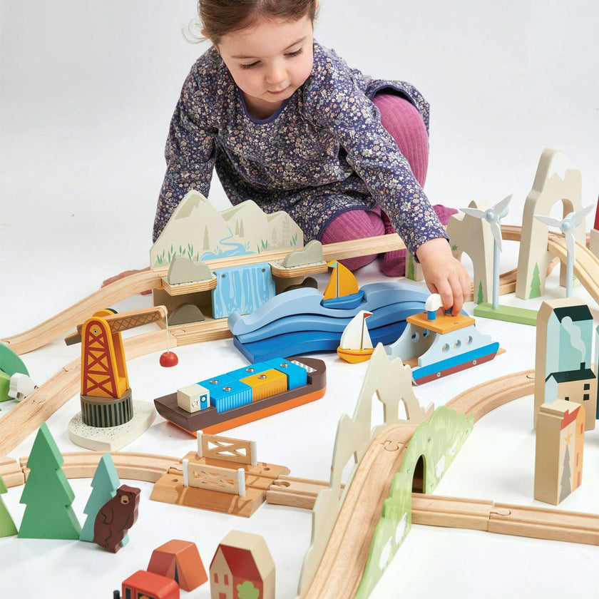 Mountain View Train Set