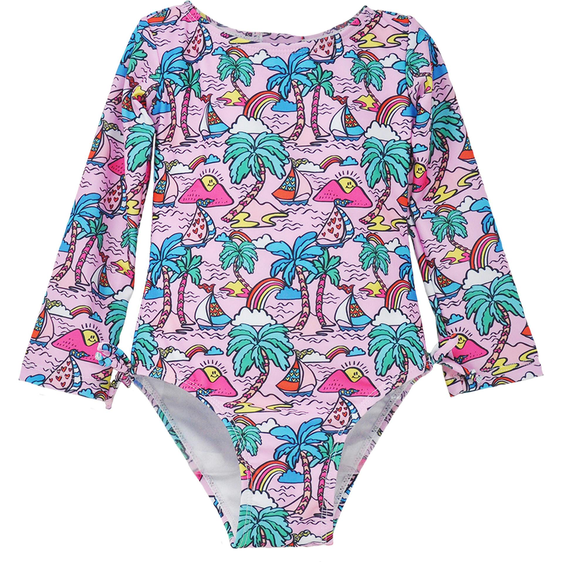 UPF 50+ Charlie L/S Rash Guard Swimsuit
