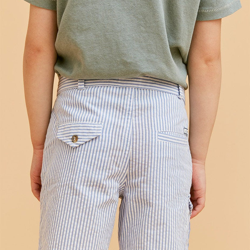 Cargo Seersucker Shorts
