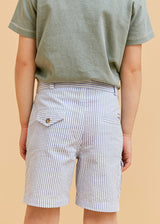 Cargo Seersucker Shorts