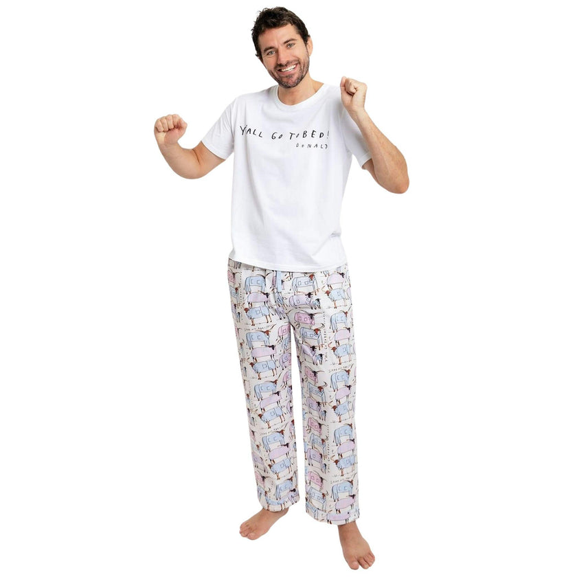 Men's Drawbertson Longhorns PJ Pants