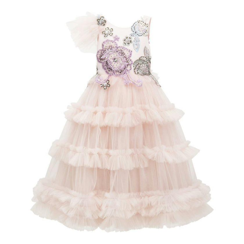 Pink Lilac Floral Dress
