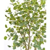 7' Artificial Eucalyptus Tree