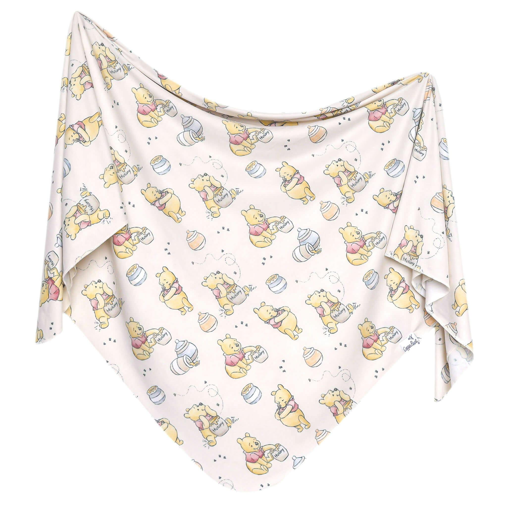 Knit Swaddle Blanket - Hunny