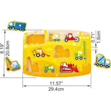Hape: Peg Puzzle: Construction - 10pc Wooden Puzzle