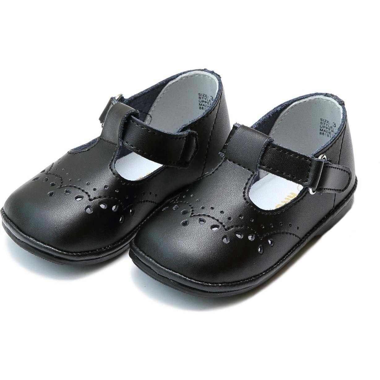 Birdie Leather T-Strap Mary Jane (Baby)