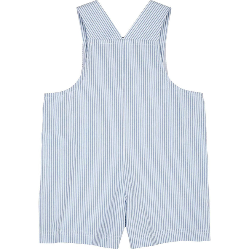 Seersucker Shortall With Airplane