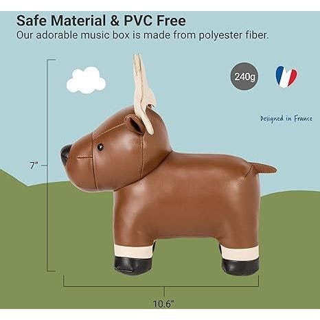 Bruce the Moose -  Musical Friends Sensory Plush Toy