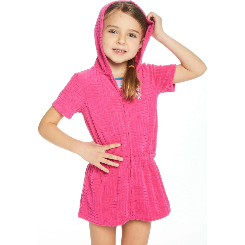 Hooded Cover-Up Dress
