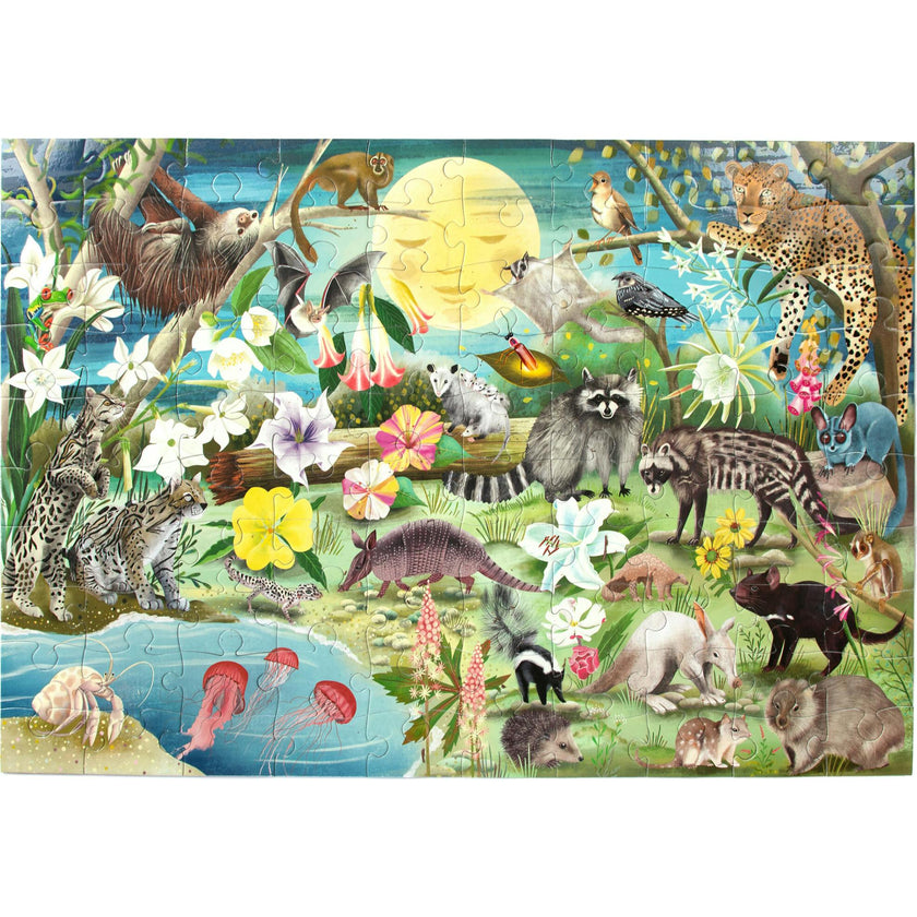 100 Piece Puzzle: Love of Nocturnal Life
