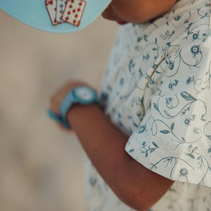 Classic Watch | Silicone + Stainless Steel | Go Fish