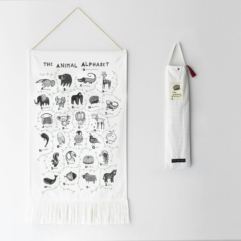 Animal Alphabet Wall Hanging
