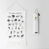 Animal Alphabet Wall Hanging