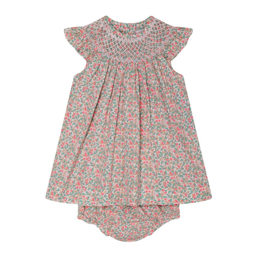 Made With Liberty Print Baby Dress Paz