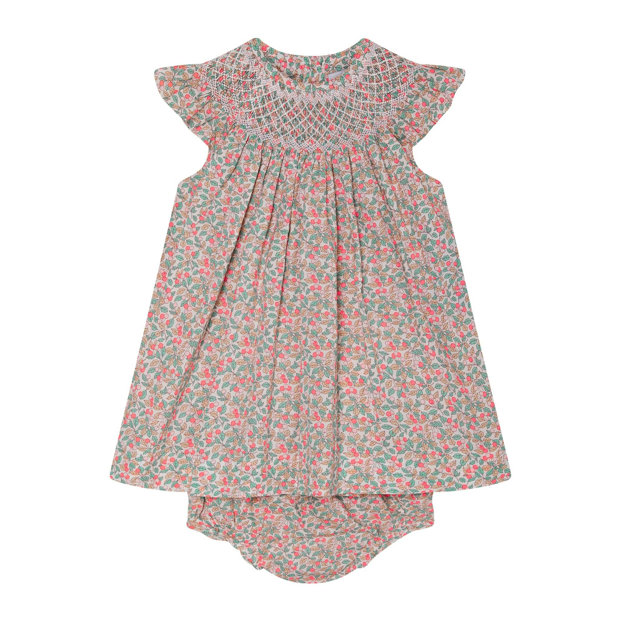 Made With Liberty Print Baby Dress Paz