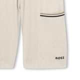 Beige Lightweight Hooded Set