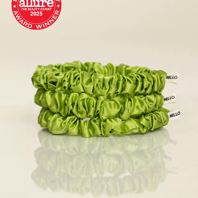 Sage Silk Scrunchies