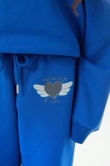 Jessie Royal Blue French Terry Jogger - Perfect Angel