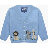 Baby Augustus Lion & Friends Cardigan