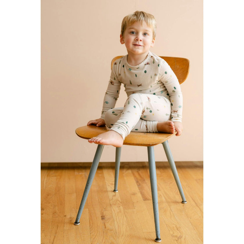Toddler Modal Pajama Set in Camping