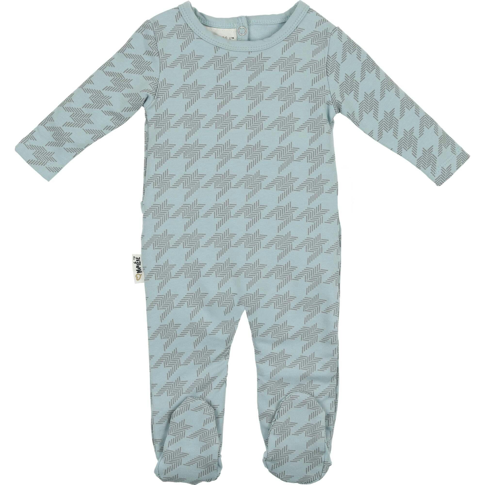 Houndstooth Long Sleeve Footie