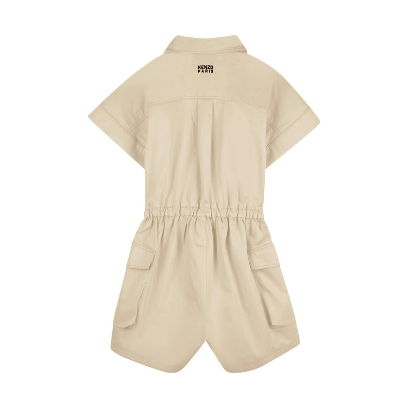 Beige Kenzo Utility Romper