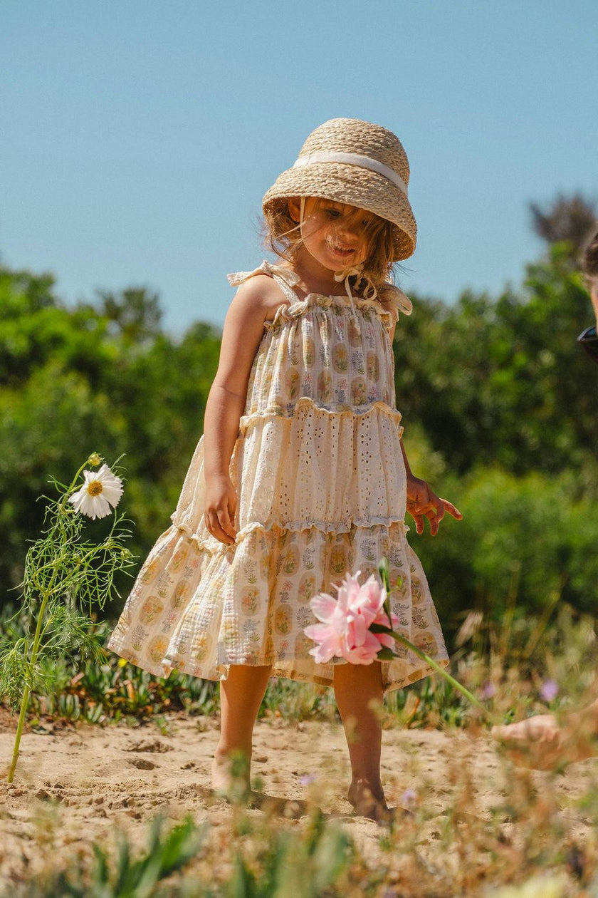 Amber Dress in Early Blooms