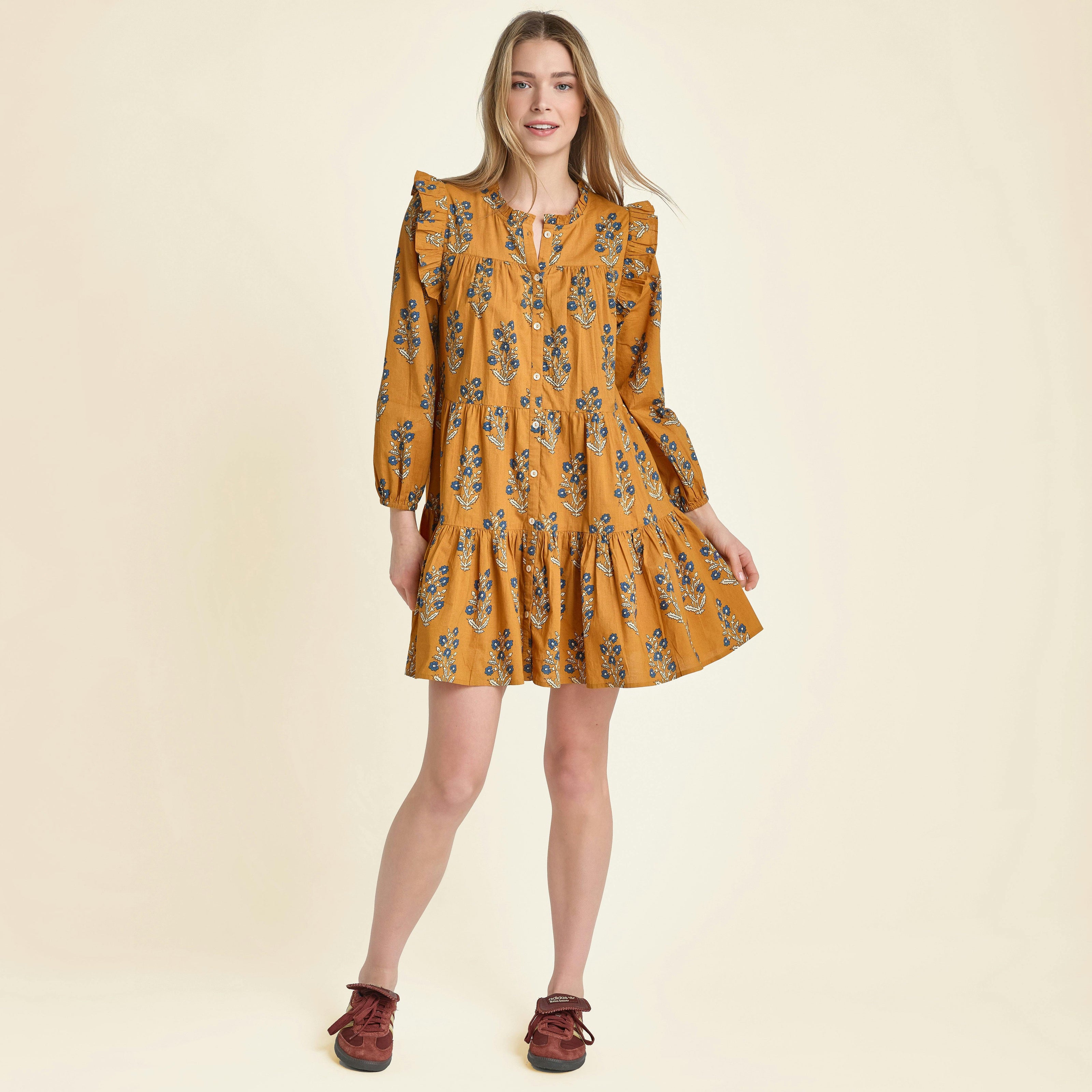 Womens Kalani Dress - Harvest Dewdrop