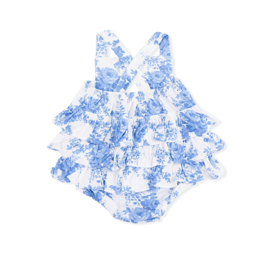 Dream Cottage Floral - Ruffle Sunsuit