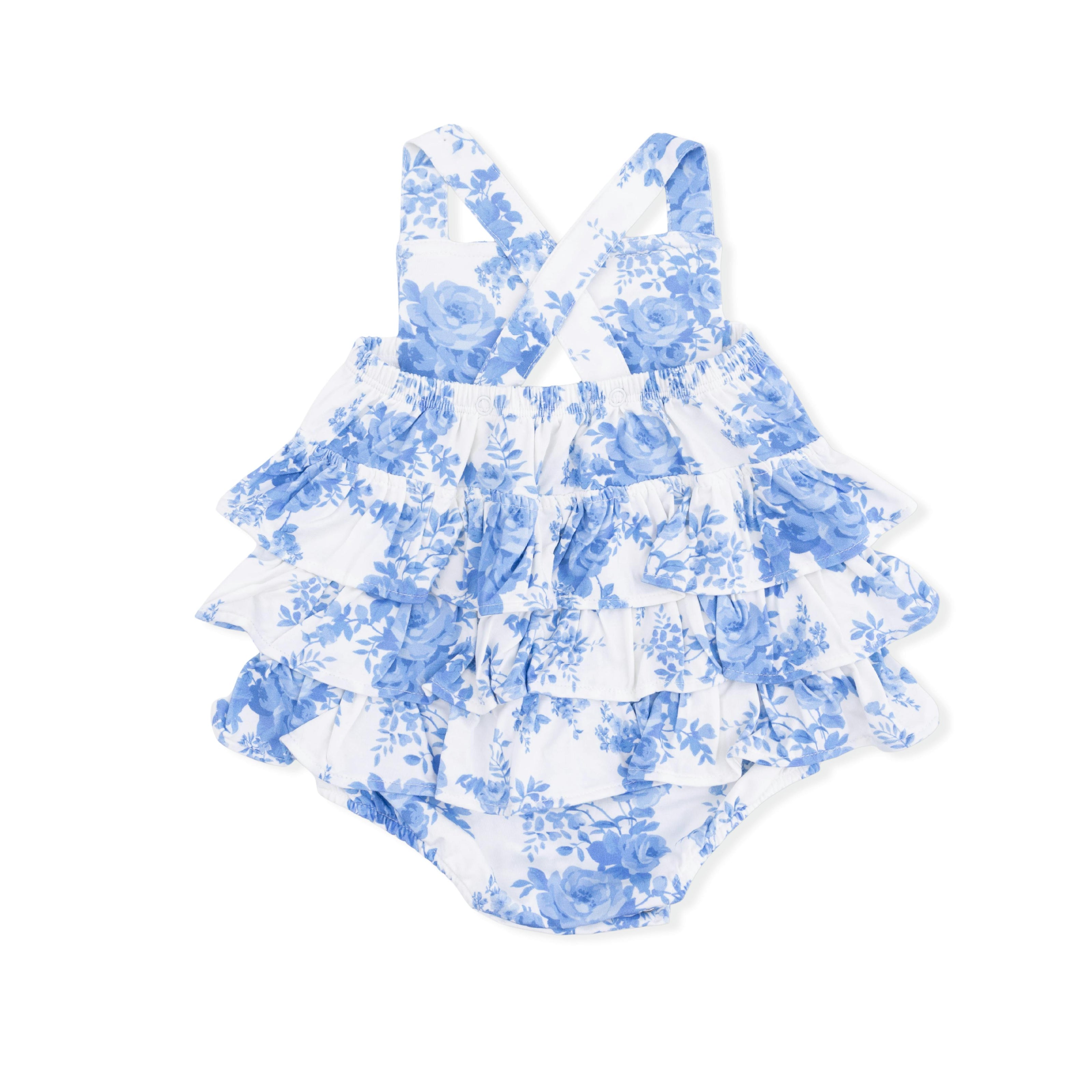 Dream Cottage Floral - Ruffle Sunsuit