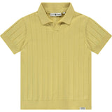 Ribbed Short Sleeve Polo