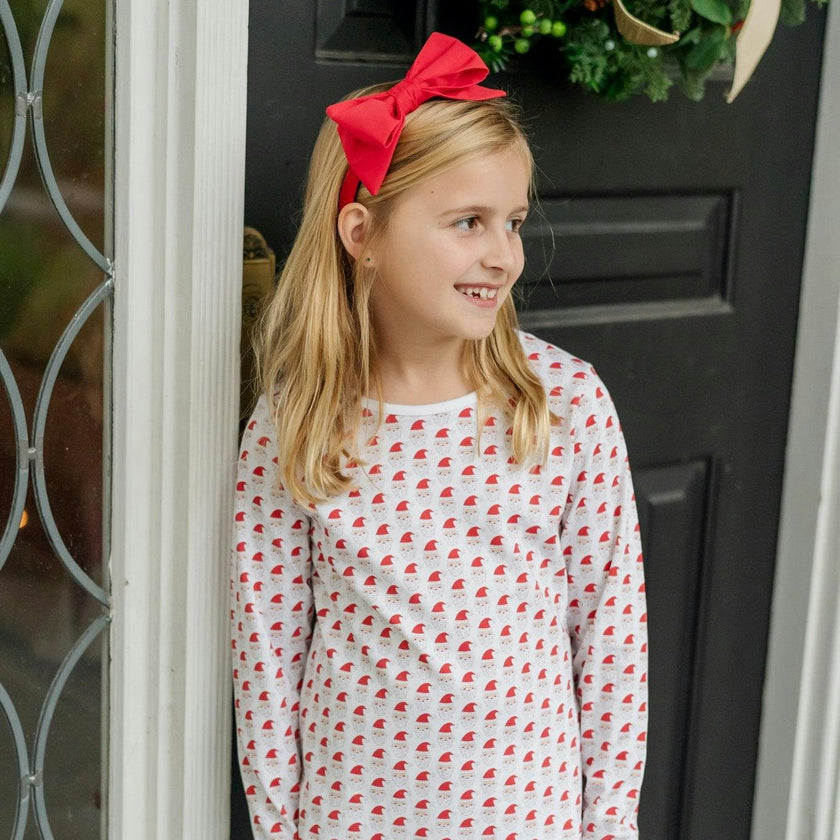 Millie Girls' Pant Set - Whimsical Santa