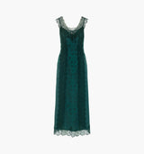 The Winsome Dress - Jadeite Floral Jacquard