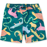 Mid-Length Swim Trunks, Green