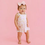 Edwina Bow Babydoll Bodysuit Dress