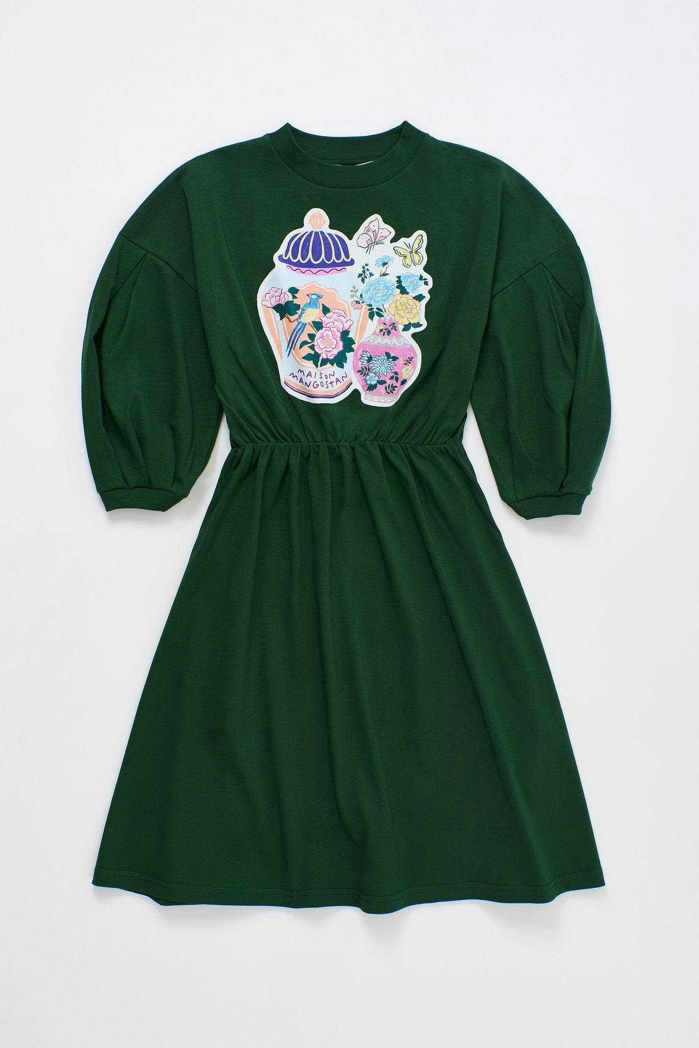 PORCELAIN DRESS GREEN